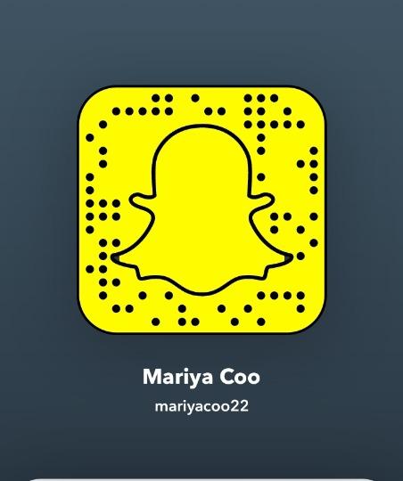  Snapchat Account: mariyacoo22